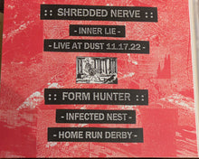 Load image into Gallery viewer, Shredded Nerve / Form Hunter : Shredded Nerve / Form Hunter (Reissue)