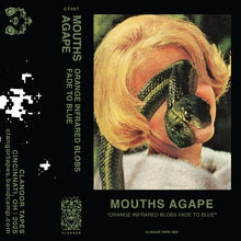 Load image into Gallery viewer, Mouths Agape : Orange Infrared Blobs Fade to Blue (Stereo)