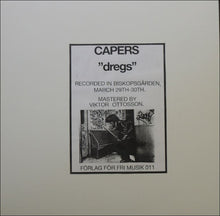 Load image into Gallery viewer, Capers (2) : Dregs (LP,Album,White Label)
