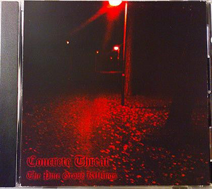 Concrete Threat : The Pine Grove Killings (Second Edition) (Limited Edition)