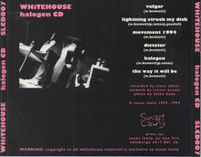 Load image into Gallery viewer, Whitehouse : Halogen CD (Album)
