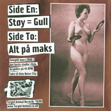 Load image into Gallery viewer, Faux Pas (2) : Støy = Gull (7",45 RPM,Limited Edition,White Label)
