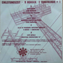 Load image into Gallery viewer, Einleitungszeit : R Mensch - E Tanatologie + 1 (LP,Limited Edition)
