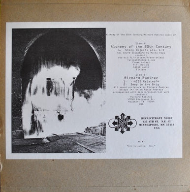 Alchemy Of The 20th Century / Richard Ramirez : Split LP (LP,Limited Edition)