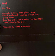 Load image into Gallery viewer, Tim Olive : Smelt ()
