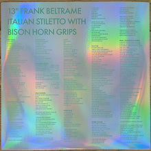 Load image into Gallery viewer, Xiu Xiu : 13" Frank Beltrame Italian Stiletto with Bison Horn Grips (LP,Album)
