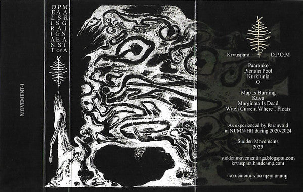 Krvuspára : Deliriant Passages Of Marginata (Album,Stereo)