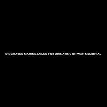Load image into Gallery viewer, Quiet Husband : Disgraced Marine Jailed For Urinating On War Memorial (7",Limited Edition)
