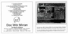 Load image into Gallery viewer, Doc Wör Mirran : The Music Of Blood ()
