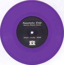 Load image into Gallery viewer, Kazumoto Endo / Encephalophonic : Quattro Pulsanti Bomba / 終身性的虐待 (7",45 RPM,Limited Edition,Numbered)
