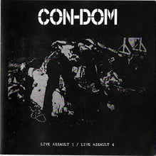 Load image into Gallery viewer, Con-Dom : Live Assault 1 / Live Assault 4 (Reissue)
