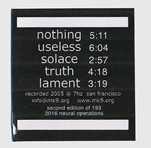 Load image into Gallery viewer, MK9 : Resist (Mini,Limited Edition,Reissue)
