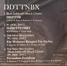 Load image into Gallery viewer, Blue Sabbath Black Cheer &amp; irr. app. (ext.) &amp; New Blockaders, The : DDTTNBX (Album)
