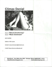 Load image into Gallery viewer, Climax Denial : Ritual Smothering (7",Limited Edition)
