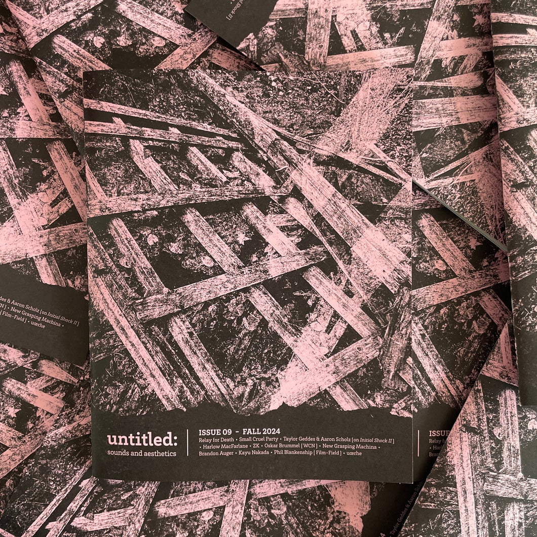 Untitled Zine - Issue 09, Fall 2024