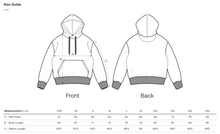 Load image into Gallery viewer, White Centipede Noise Logo - Black Hoodie Preorder
